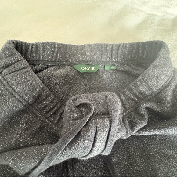 Orvis Gray Lounge Pants Men’s L - Picture 3 of 7